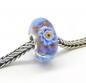Preview: Violet Blue Flower Monroe - Elfbeads Glass - live photo